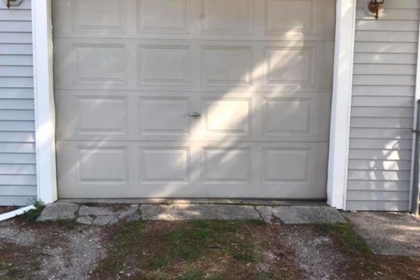 Single garage door, before - Springfield, IL